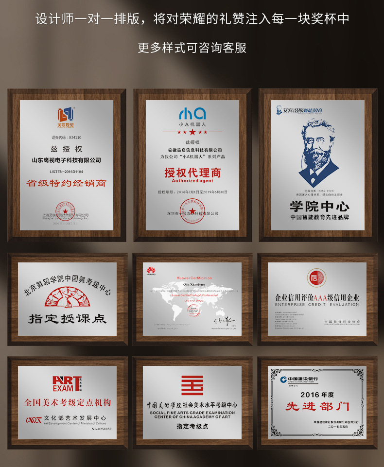 榮譽之選 黑胡桃實木獎牌與創(chuàng)意太空鋁牌匾的深度解析